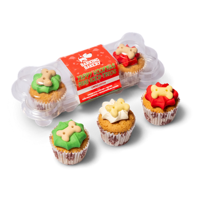 The Barking Bakery Yappy Woofmas Mini Iced Trios product