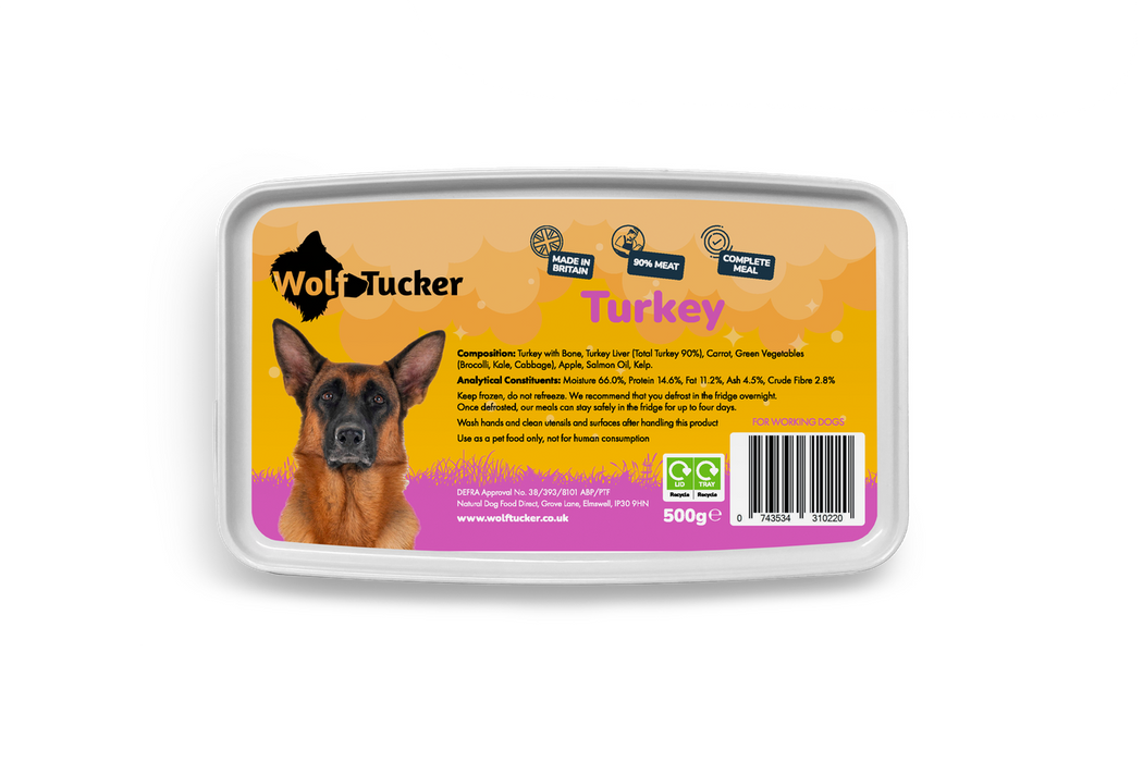 Wolftucker Turkey Meal 500g