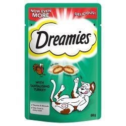 Dreamies Adult Cat Treat 8 x 60g - North East Pet Shop Dreamies
